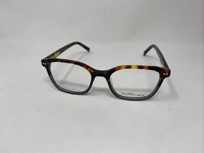 ERNEST HEMINGWAY 4867 TORTOISE GREY 2 TONE 50-18-145 FLEX HINGE XQ10 - Imagem 1 de 4