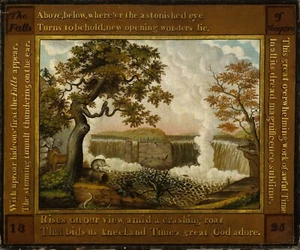 Edward Hicks : "The Falls of Niagara" (c.1825) — Giclee Fine Art Print - Picture 1 of 7