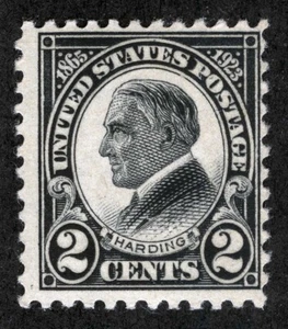 US Sc 610 Black 2¢ 1923 MNH Mint Never Hinged Original Gum - Picture 1 of 1
