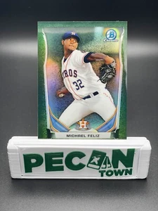 2014 Bowman Chrome Michael Feliz Black Refractor /35 - Houston Astros Rare - Picture 1 of 1