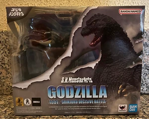 SHMonsterArts Godzilla 1991 Shinjyuku Decisive Battle Action Figure Bandai - Foto 1 di 4