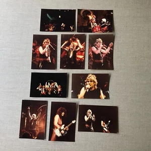 OZZY OSBOURNE, live in concert circa 1980s, 10 colour photos of Ozzy & his band. - Picture 1 of 1