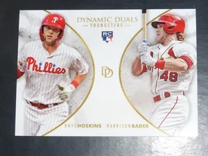 2018 TOPPS ON DEMAND DYNAMIC DUALS BASE CARD~RHYS HOSKINS & HARRISON BADER RC - Picture 1 of 1