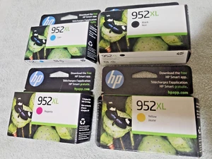 HP 952xl Black/Cyan/Magenta/Yellow Ink Cartridges - Photo 1/4