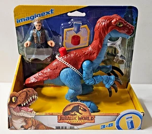 Imaginext Jurassic World Dominion Therizinosaurus & Owen Figura Pack - 2021 - Imagen 1 de 5