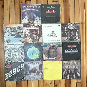 14 RARE Taiwan Import Vinyl Record (s) Thin Lizzy Black Sabbath Led Zeppelin - Picture 1 of 15