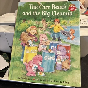 Vintage Book CARE BEARS and the Big Cleanup book 1991 VGUC Clean & Nice! - Picture 1 of 12