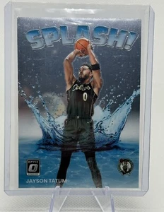 2022-23 Donruss Optic Jayson Tatum Splash Insert #7 Boston Celtics - Picture 1 of 2