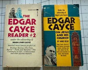 Edgar Cayce Lot - Edgar Cayce Reader #2 & Edgar Cayce On Jesus & His Church - Picture 1 of 9