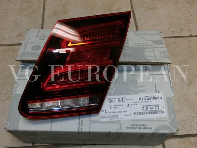 Lente luz trasera interior derecha genuina Mercedes-Benz W212 Clase E E350 E550 NUEVA 14+ Foto 1 de 3