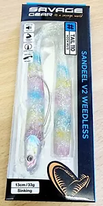 Savage Gear Sandeel V2 WL Weedless Lure 13CM - SPECIAL OFFER PRICE! (RRP £10.99) - Picture 1 of 7