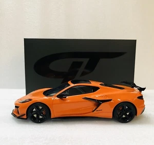 1/18 GT Spirit Chevrolet Corvette C8 Z06 Coupe Orange 2023 Limited Edition GT417 - Picture 1 of 21