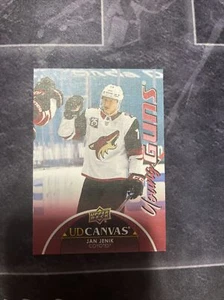 2021-22 Upper Deck Young Guns UD Canvas C97 Jan Jenik Arizona Coyotes - Picture 1 of 2