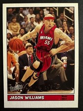 Jason Williams 2005 Topps Bazooka Basketball Card Miami Heat #72