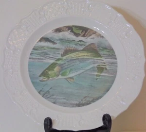 Seagram 'Bajo a rayas' - Placa de 10 1/8 pulgadas - por WmJ Schaldach - Imagen 1 de 3