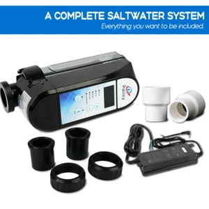 Smart Above Ground Pool Salt Chlorinator Titanium Plate Self-Cleaning 20g/h - Picture 1 of 12