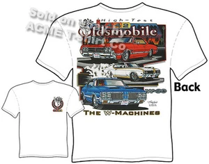 Oldsmobile T-Shirt Olds Cutlass 442 Muscle Car Apparel 1966 1967 1968 1969 1970 - Bild 1 von 1