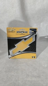Chevrolet Chevy Bowtie Universal Fit Metal Tow Hitch Plug NEW Open See Photos  - Bild 1 von 7