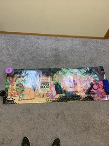 Vintage 1983 Robin Hood Disney Classics Video Poster 70x24 Rare Black Diamond - Picture 1 of 16