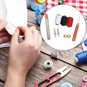 31-37X Sewing Tool Set,Needles Thread Hand Repair Tools,DIY Hand Made Craft Set - Picture 1 of 16