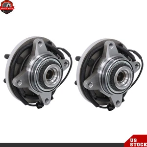 2PCS Front Wheel Bearing Hub Assembly 6 Lugs w/ ABS For Ford F-150 4WD 515169 - Bild 1 von 14