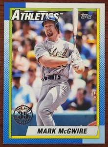 2025 Topps Series 1 - 1990 Topps Baseball Mark McGwire #T90-66 - Picture 1 of 2