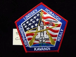 NASA STS-104 2001 Atlantis ISS Space Shuttle Mission 4" Crew Patch Badge - Picture 1 of 4