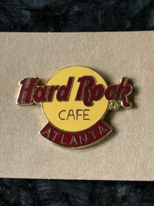 New Hard Rock Cafe Atlanta Classic Logo Pin 1990's - Picture 1 of 4