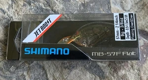 Shimano Macbeth Flat Crankbaits. MB-57F Flat. New. Clear G Craw - Picture 1 of 4
