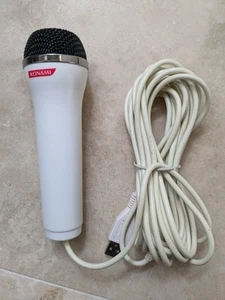 Konami Logitech E - UR20 USB microphone Wii PS2 PS3 XBOX 360 Wired mic white - Picture 1 of 1