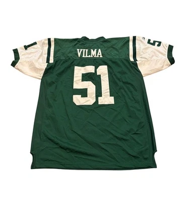 Reebok New York Jets Jonathan Vilma #51 Stitched NFL Football Jersey Men's 56 - Image 1 of 4