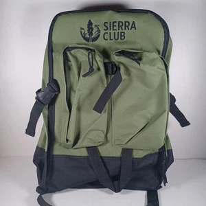 Sierra Club Rucksack Backpack Bookbag olivgrün leicht Outdoor John Muir - Bild 1 von 8
