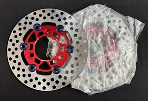 200MM UNIVERSAL FRONT REAR WHEEL FLOATING DISC BRAKE ROTOR SET 2 SCOOTER GO KART - Picture 1 of 5