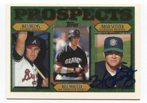 1997 Topps Prospects Brad Seitzer signierte Karte Baseball Autogramm AUTO #490 - Bild 1 von 2