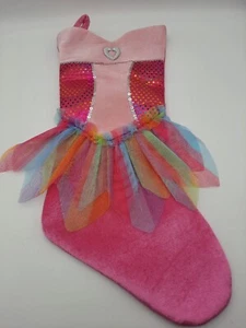 Dan Dee Collectors Choice Weihnachtsstrümpfe Rosa Tanz Ballerina Tüll 18" - Bild 1 von 6