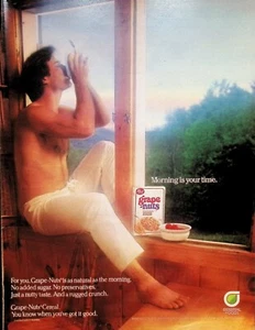 VINTAGE 1980s Print Ad ~ Grape-Nuts Cereal ~ You know when you've got it good - Picture 1 of 1