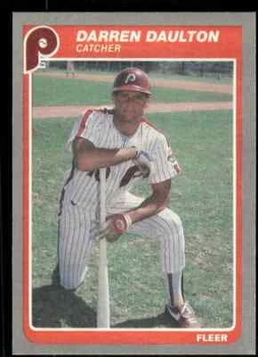 1985 Fleer Update #U-33 Darren Daulton Rookie - Nice Card! - Image 1 of 2