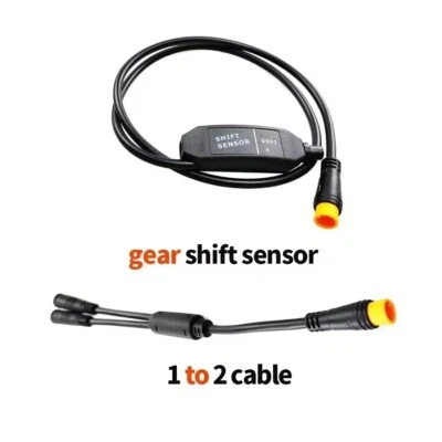 MARKENLOS Ebike Gear Shift Sensor/1to 2 Kabel für BAFANG BBS01 BBS02 BBSHD Mid Drive Motor