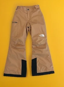 $125 The North Face Kids Girls Freedom Insulated Snow Ski Pants Almond SzXS(6) - Picture 1 of 8