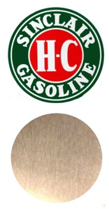 1:24 1:25 ESCALA SINCLAIR GASOLINERA GARAJE LETRERO METÁLICO DISEÑO EDIFICIO DIORAMA - Imagen 1 de 1