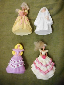 #FF. FOUR 1993 BARBIE DOLL McDONALDS TOYS - Picture 1 of 6