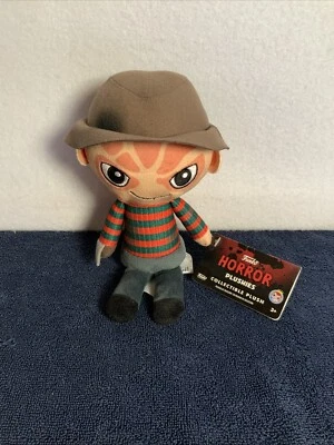 Funko 恐怖 毛绒玩具 Freddy Krueger Elm Street 噩梦 电影 长毛绒 — 第 1/2 张图片