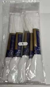 Yokota Daruma Sashiko Thread 40m col.1 White 5pcs - Picture 1 of 2