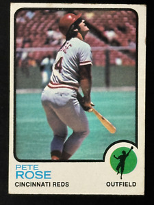 Pete Rose, 1973 Topps, Card #130, Card is Very Good