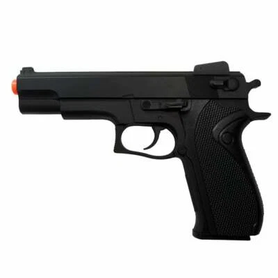HFC Premium M1911 Spring Powered Airsoft Pistol Replica Black HA-101B - Image 1 of 2