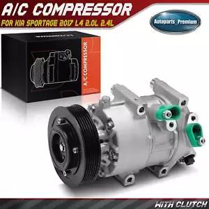 AC Compressor w/ DVE16N Compressor for Kia Sportage 2017 2.0L 2.4L To 01-03-2017 - Picture 1 of 10