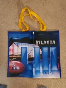 Visa Super Bowl LIII 53 Reusable Tote Bag Shopping NFL Experience Team Shop NEW - Picture 1 of 4