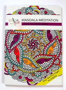 Colorful: Mandala Meditation Adult Coloring Book - New - Bild 1 von 3