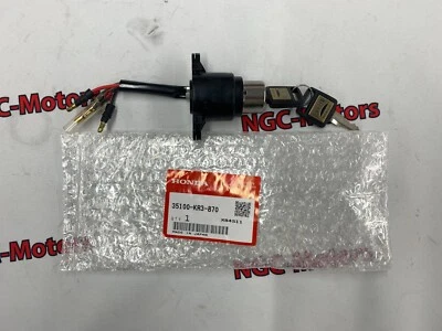 Honda КЛЮЧ ЗАЖИГАНИЯ ПЕРЕКЛЮЧАТЕЛЬ REBEL CMX250C 1996-16 СТАРТЕР В СБОРЕ OEM - Изображение 1 из 4