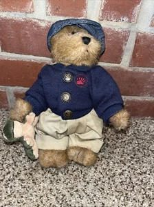 Vintage Boyds Bears Edmund T. Bear #9175-14 Bearware Sammlerstücke mit Frosch - Bild 1 von 5